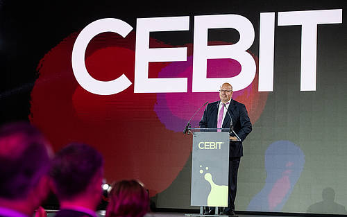 Peter Altmaier, Cebit 2018