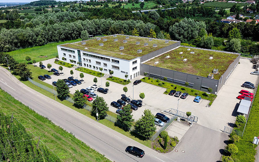 Die Brosa-Zentrale in Tettnang