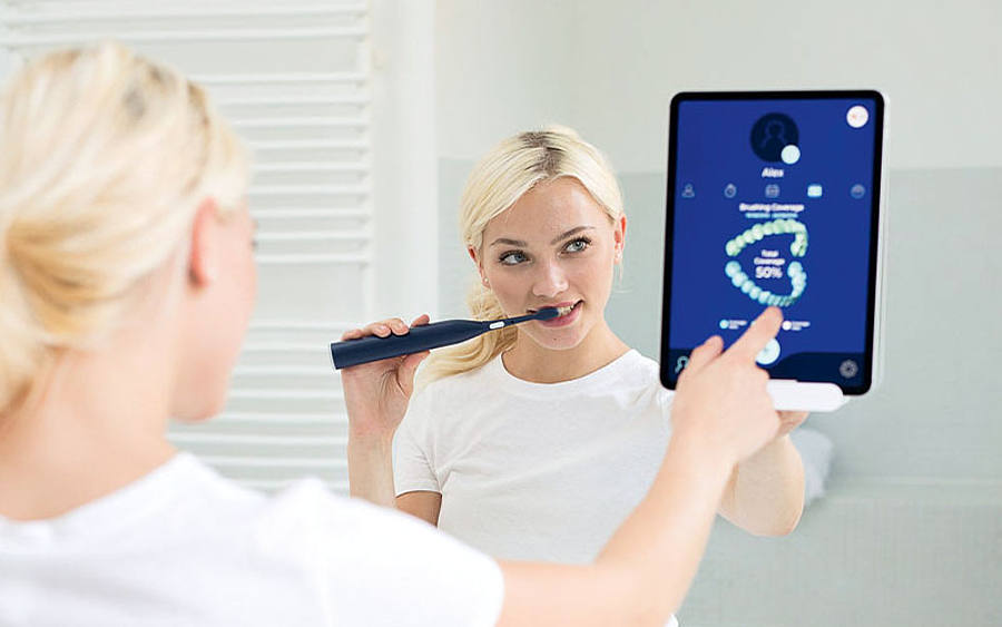 Zahnbürste wird zum Game-Controller 