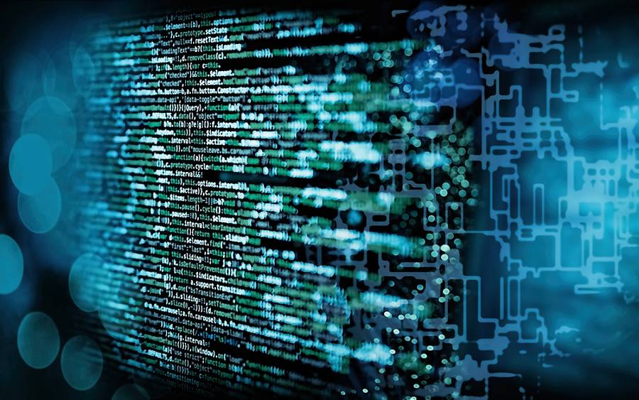 Smybolischer Computercode