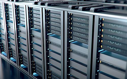 Server in Rechenzentrum