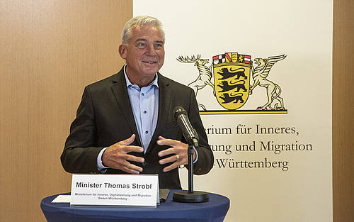 Baden-Württembergs Innenminister Thomas Strobl