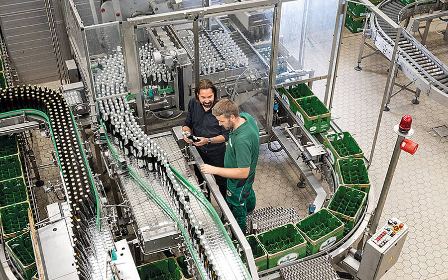 Dieter Schmid von der Privatbrauerei Waldhaus 