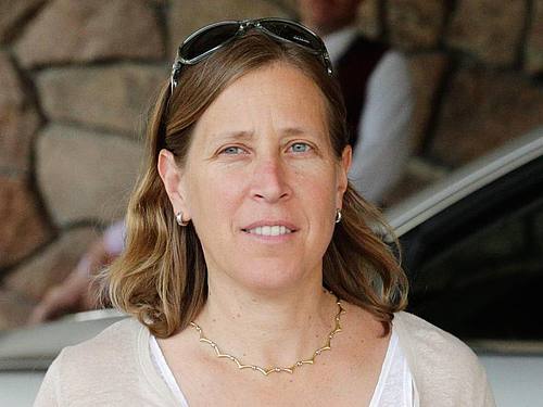 YouTube-Chefin Susan Wojcicki ruft Anbieter von Videoinhalten auf, in der Debatte um die EU-Urheberrechtsreform gegen mögliche Upload-Filter zu protestieren. Foto: Andrew Gombert/EPA