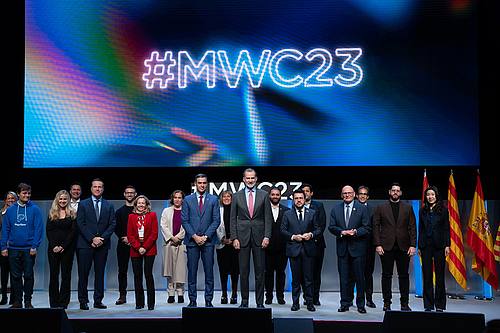 Eröffnung des Mobile World Congress