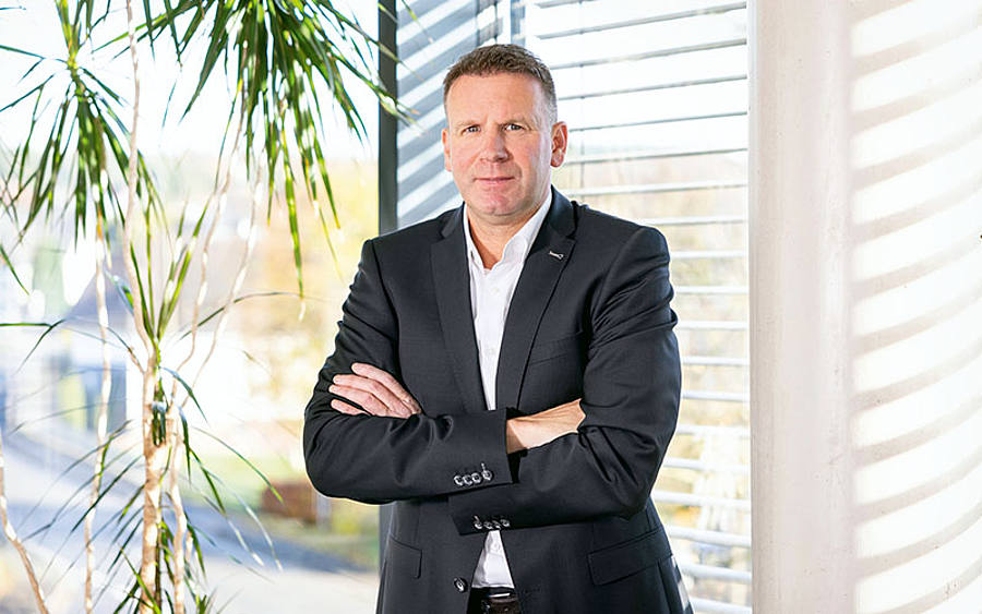 Ralf Siefen steht selbstbewusst