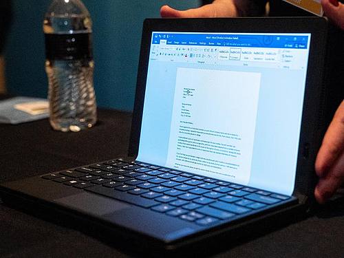 Lenovo Laptop. Foto: Florian Schuh/dpa-tmn