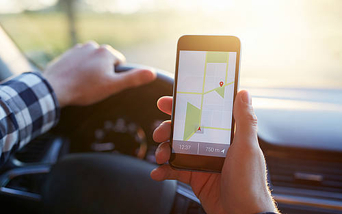 Standortnutzung auf dem Smartphone