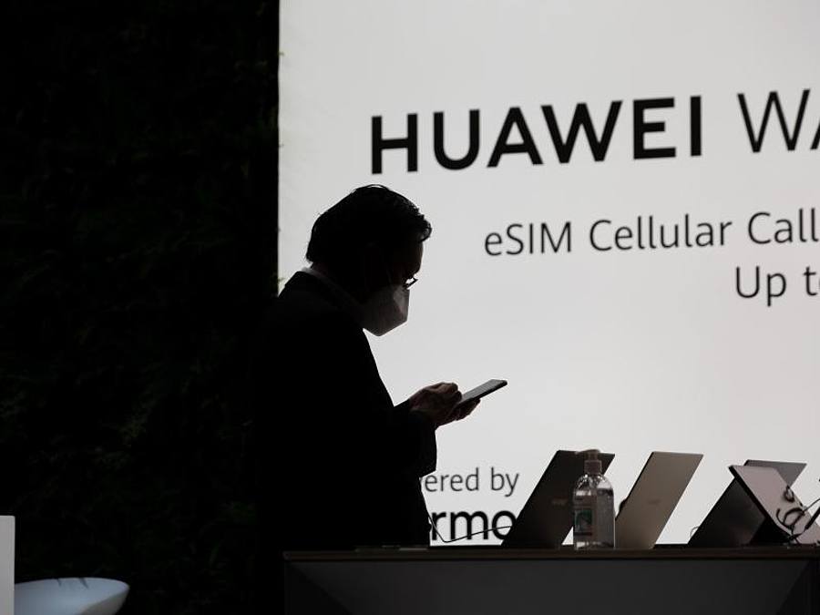 Huawei hat einen Lizenzdeal mit einem deutschen Autobau-Zulieferer schließen können. Foto: David Zorrakino/EUROPA PRESS/dpa
