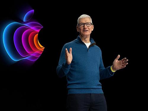 Tim Cook präsentiert Neuheiten aus der Apple-Welt. Foto: Apple/dpa