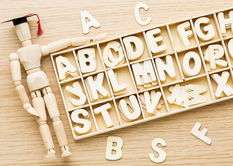 Sprachmodell Buchstaben