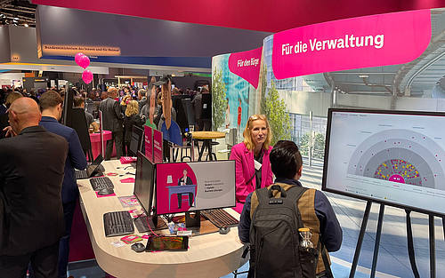 Messe-Stand Telekom SCCON