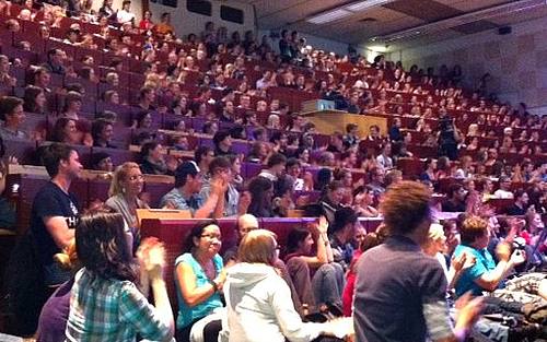 Hörsaal, Bildquelle: Pressestelle/Universität Bielefeld
