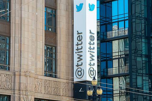 Das einstige Logo von Twitter