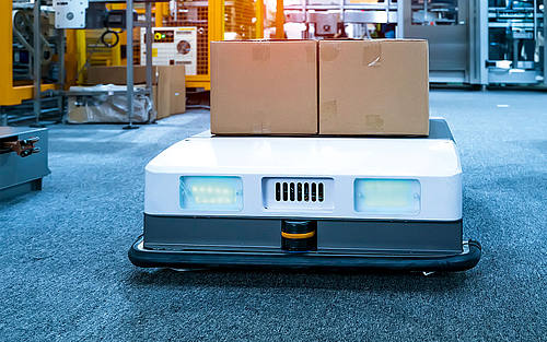 Fahrerloses Transportfahrzeug (FTS)