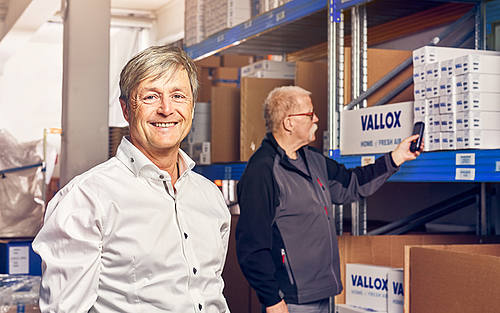 Bernhard Fritzsche, Geschäftsführer der Vallox GmbH