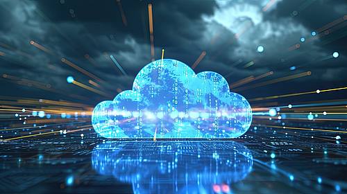 Symbol für Cloud Computing