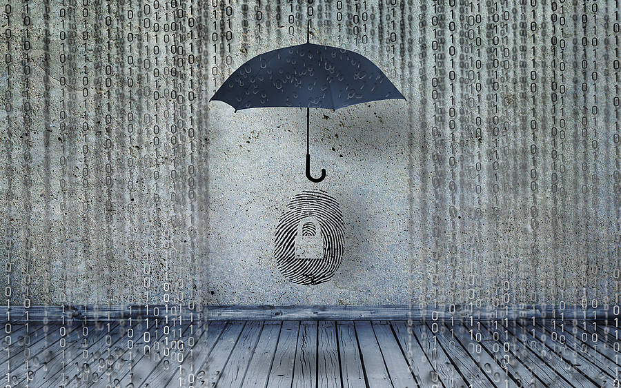 Regenschirm schützt vor Datenangriff
