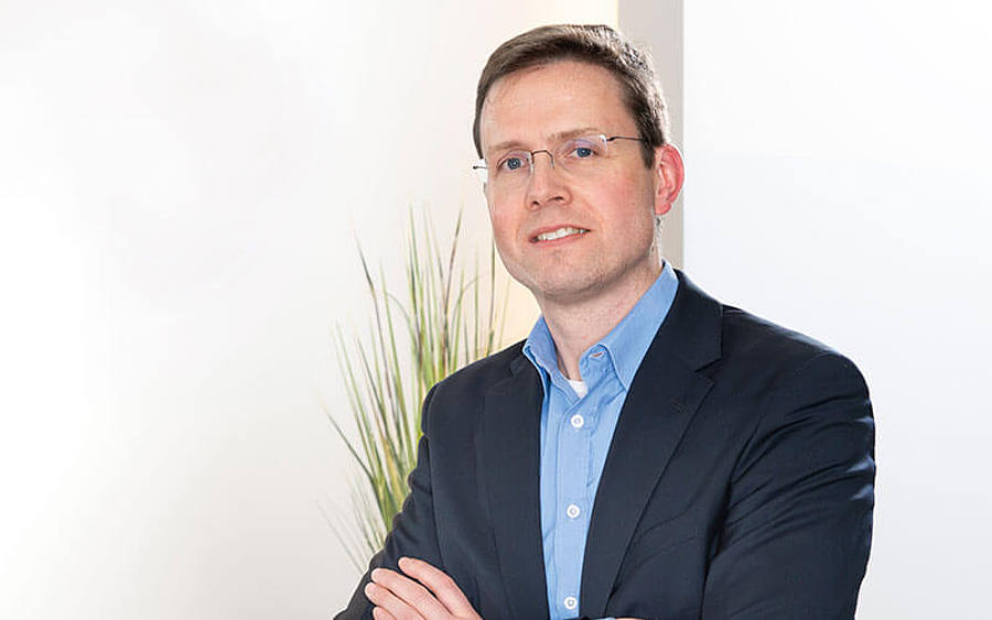 Matthias Helm, Geschäftsführer des Tochterunternehmens Team Business IT