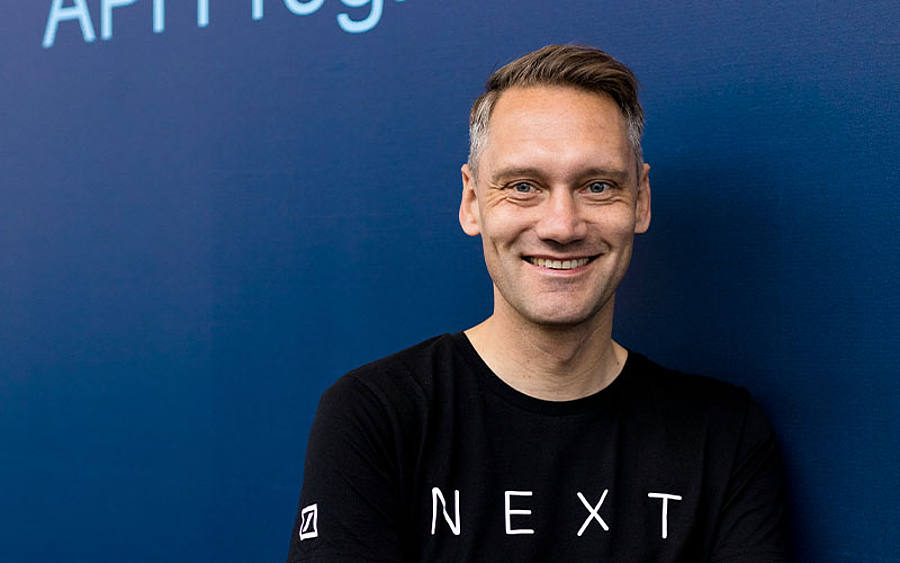 Joris Hensen, Co-Leiter des API-Programms der Deutschen Bank