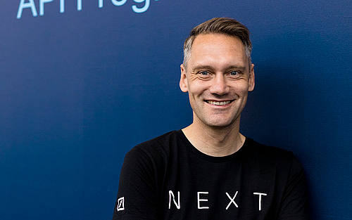 Joris Hensen, Co-Leiter des API-Programms der Deutschen Bank