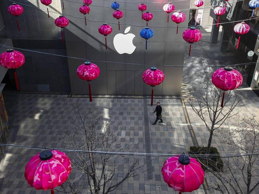 Apple Pay in China: Apple-Chef Tim Cook hatte am Dienstag angekündigt, Apple Pay bis Jahresende in Deutschland einzuführen. Foto: Rolex Dela Pena