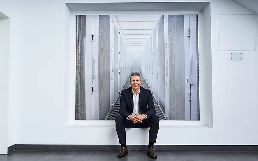 Jens Prautzsch, Geschäftsführer der Interxion Deutschland GmbH