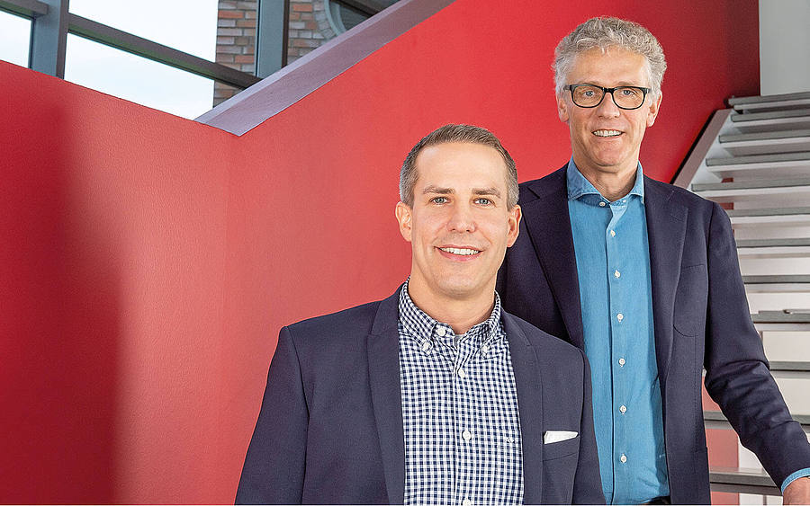 Die Geschäftsführer der Gebr. Jancke GmbH: Sebastian Jancke (links) und Rainer Vent.