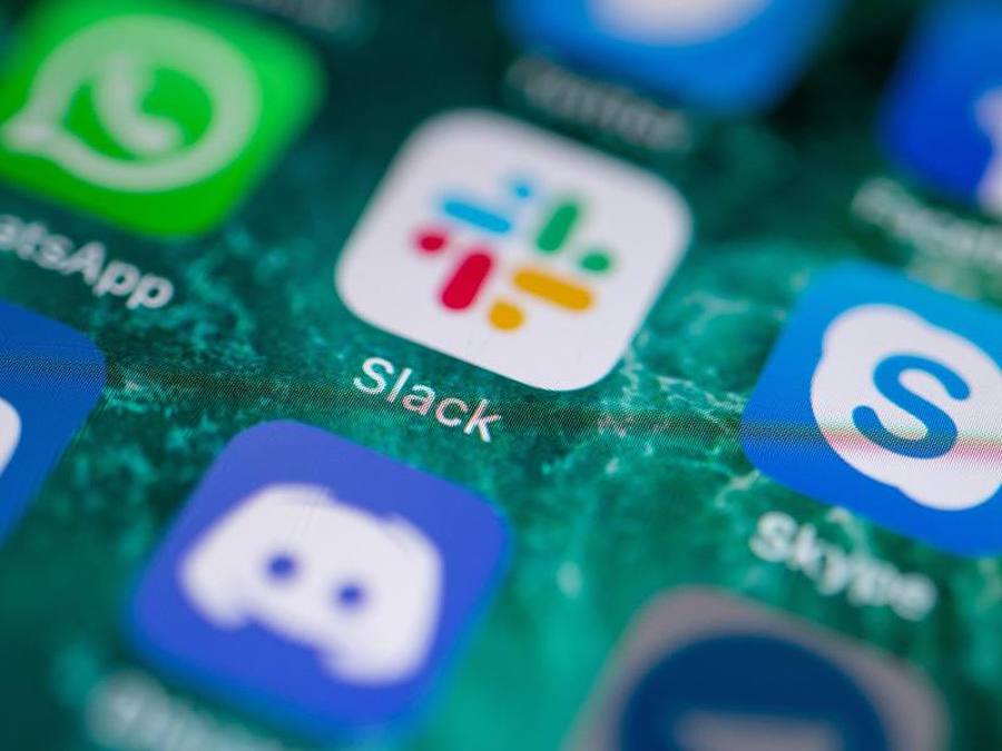 Slack-App auf dem Smartphone
