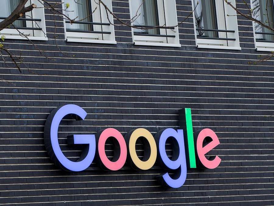 Blick auf das Gebäude des Google-Entwicklungszentrums in München. Foto: Marc Müller/dpa