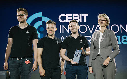 Der Cebit Innovation Award 2018 ging an das Projekt AIPARK