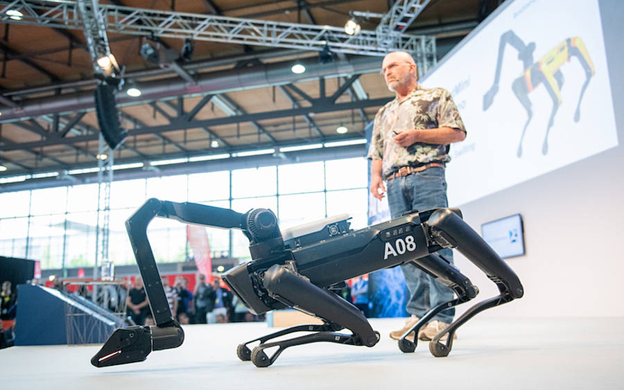 Marc Raibert, Gründer und CEO der amerikanischen Firma Boston Dynamics
