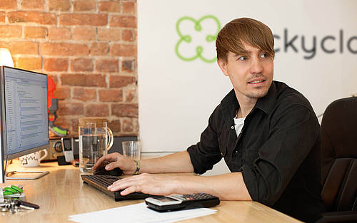 Luc Mader, Gründer und Geschäftsführer von Luckycloud