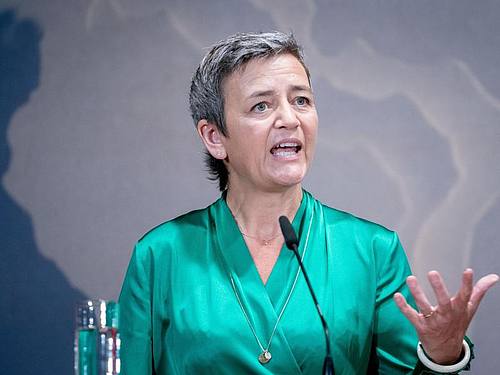 Wettbewerbskommissarin Margrethe Vestager setzte Broadcom eine Frist von 30 Tagen. Foto: Kay Nietfeld/dpa