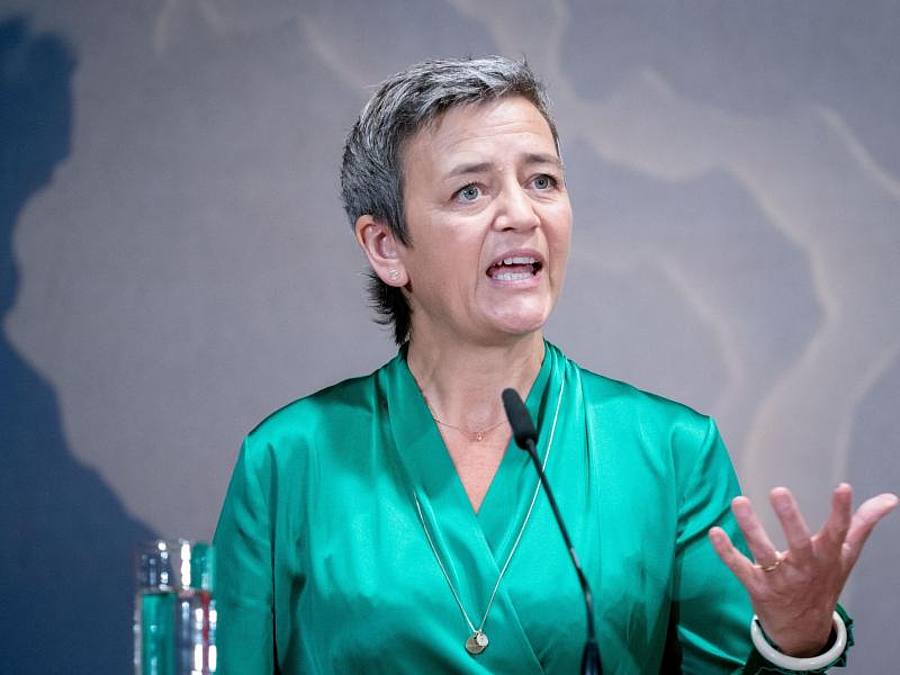 Wettbewerbskommissarin Margrethe Vestager setzte Broadcom eine Frist von 30 Tagen. Foto: Kay Nietfeld/dpa