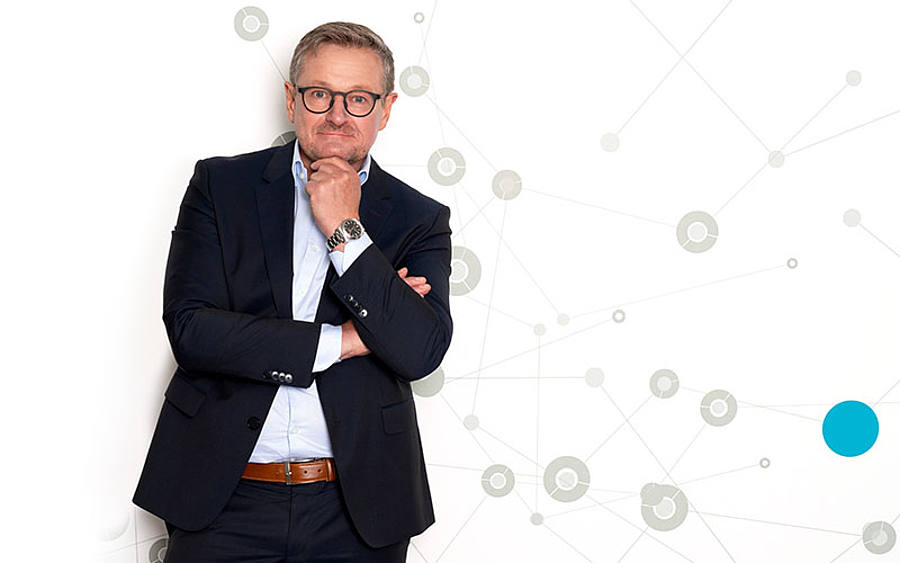 Jürgen Hermann, Vorstandsvorsitzender und CEO der QSC AG