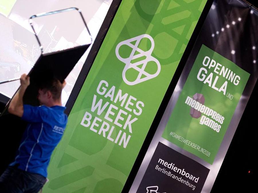 Die Computer- und Videospielmesse Gamesweek in Berlin findet im Säälchen am Ostbahnhof statt. ((Foto: Lisa Ducret))