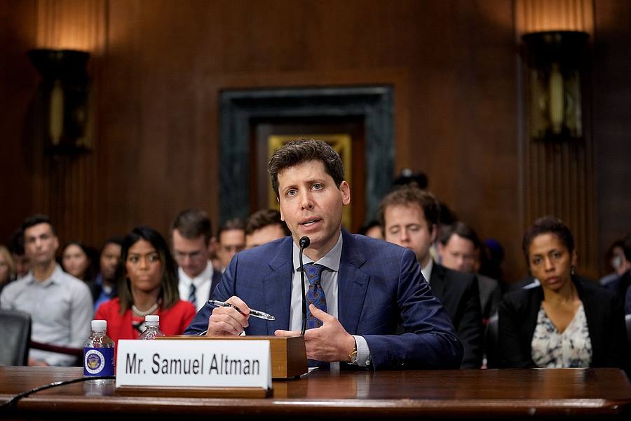 Der Chef des ChatGPT-Erfinders, Sam Altman