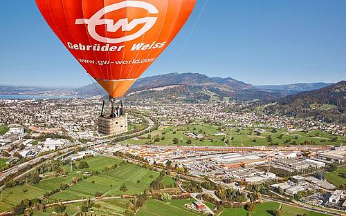 Ballon, Bildquelle: Gebrüder Weiss