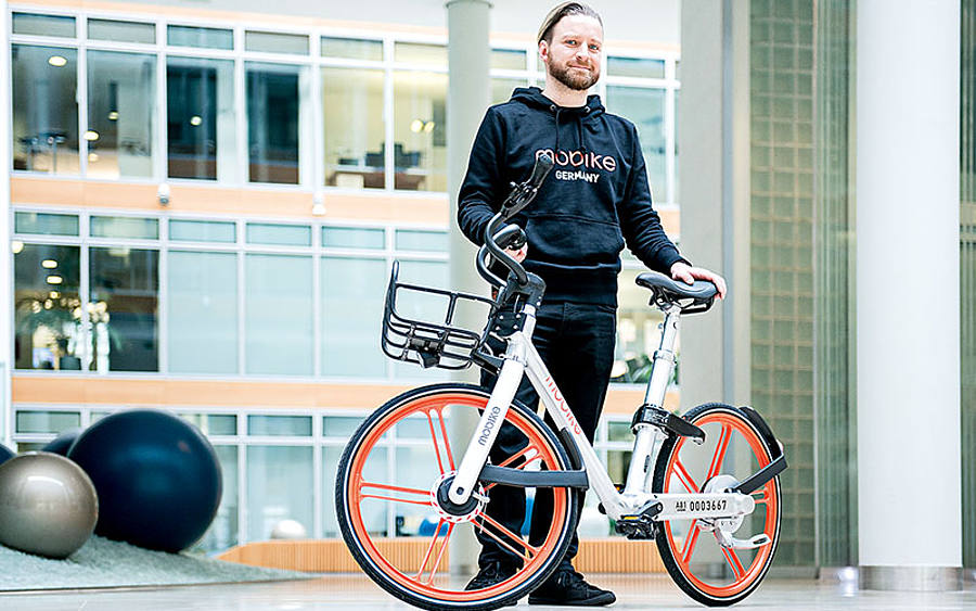 Jimmy Cliff, General Manager bei Mobike Germany