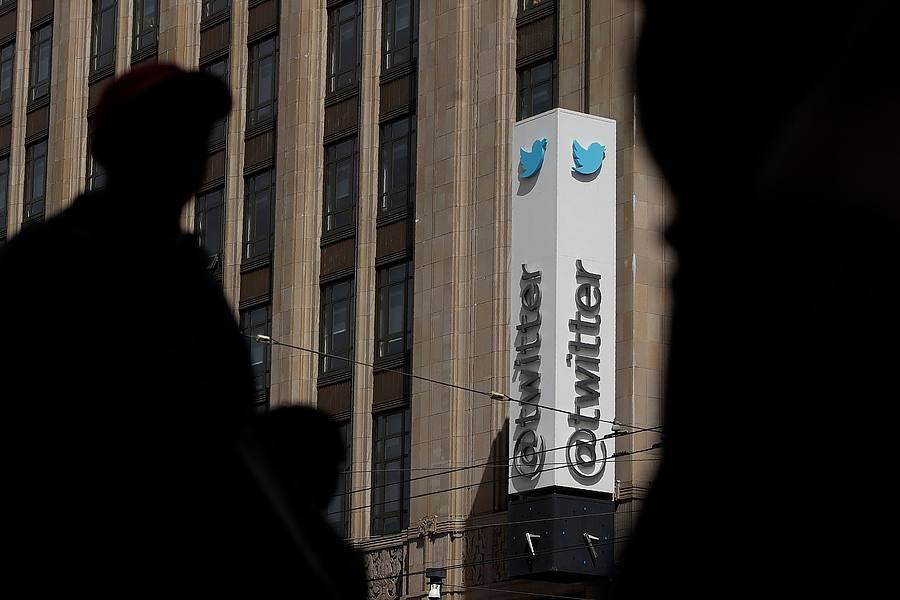 Das Twitter-Bürogebäude im kalifornischen San Francisco.