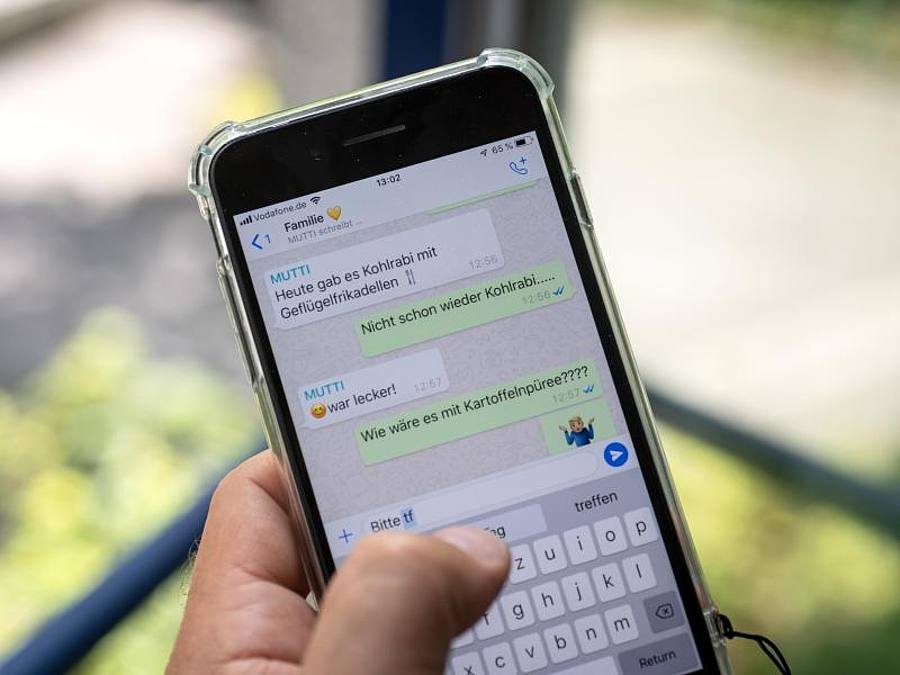 Chatverlauf bei Whatsapp ((Foto: Sina Schuldt))