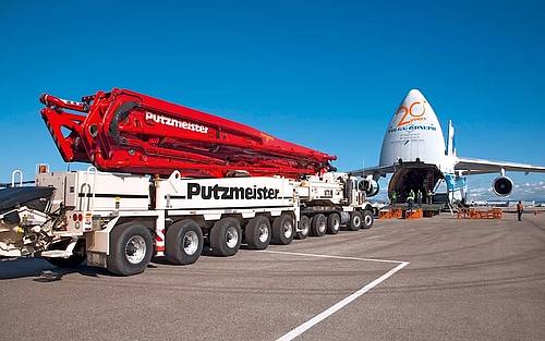 Betonpumpen aus dem Hause Putzmeister