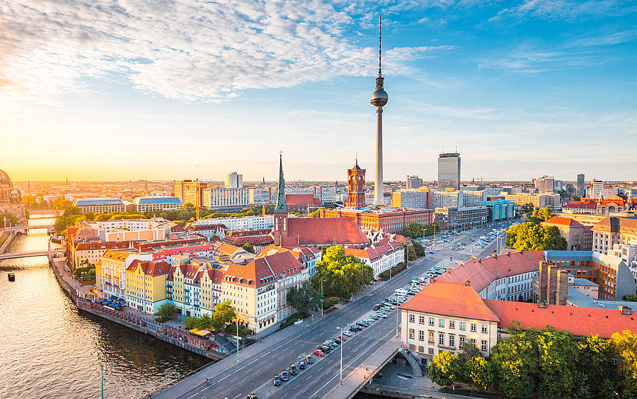 Ansicht der Stadt Berlin