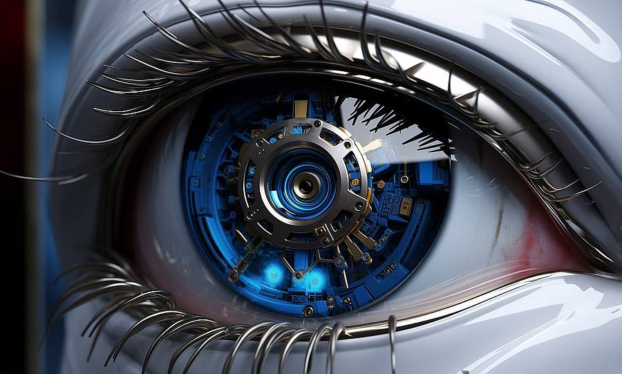 Künstliches Auge mit KI erzeugt