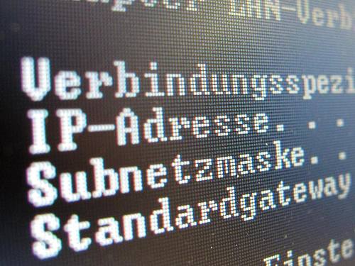 IP-Adresse und andere Netzwerkdaten auf einem Bildschirm: Hacker haben die Stuttgarter IT-Firma Citycomp angegriffen. Foto: Franz-Peter Tschauner