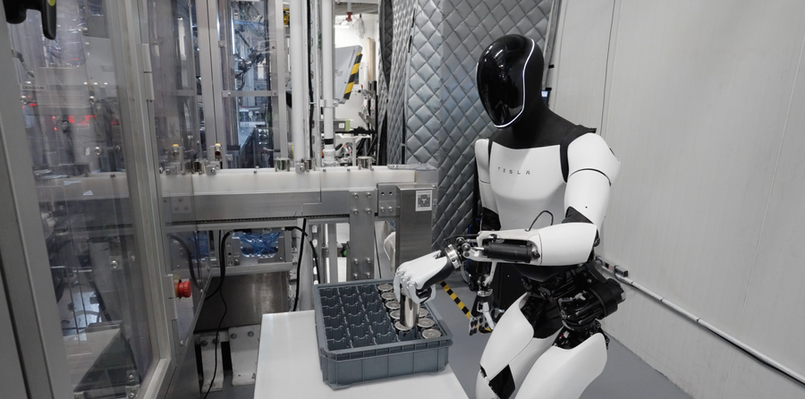 Humanoider Roboter Optimus von Tesla 