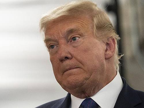 Der damalige US-Präsident Donald Trump Anfang November vergangenen Jahres. Foto: Alex Brandon/AP/dpa