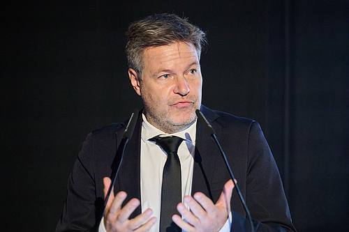 Bundeswirtschaftsminister Robert Habeck (Grüne)