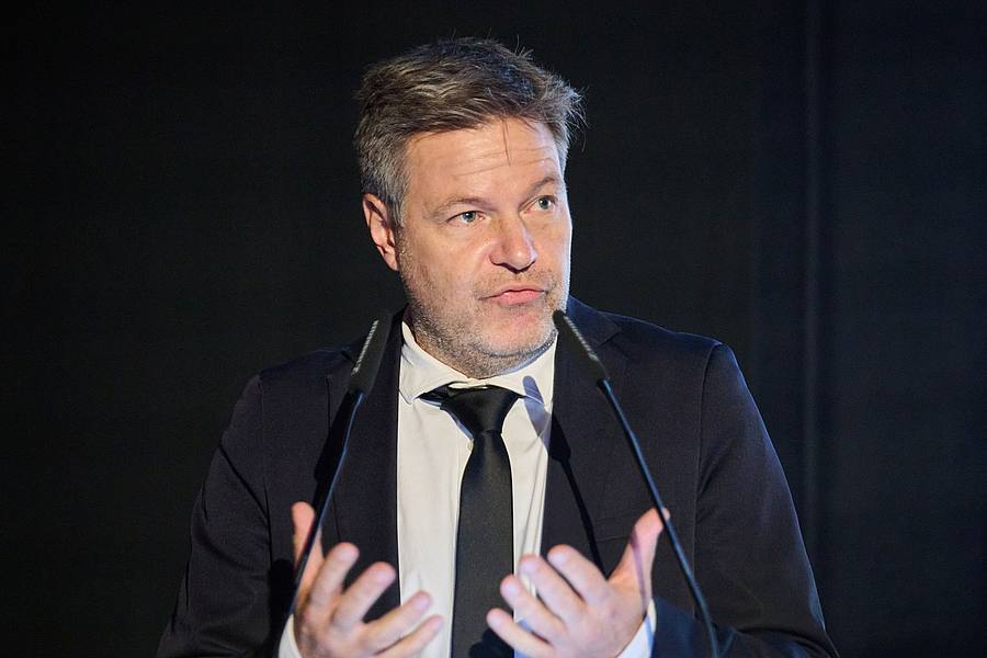 Bundeswirtschaftsminister Robert Habeck (Grüne)